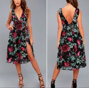 Lulus Floral Dress